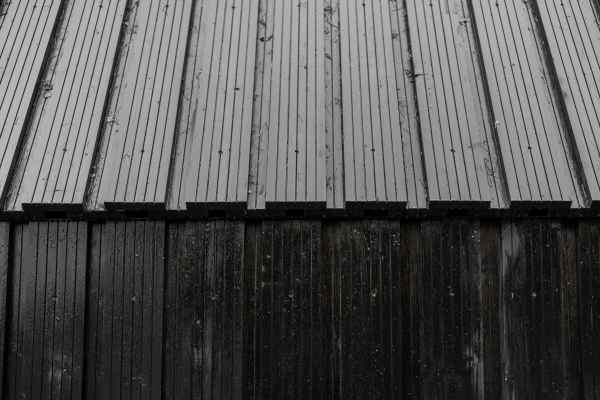 Exterior cladding with charred timber