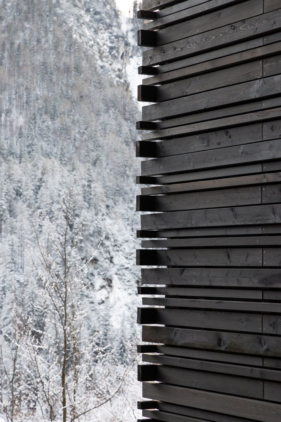 minimal shadow gap corner detail on modern timber clad extension