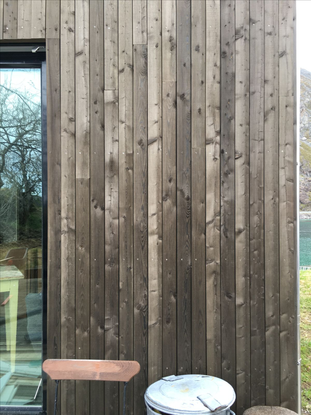 Lunawood ThermoWood cladding weathered on UK building — long-term exterior performance