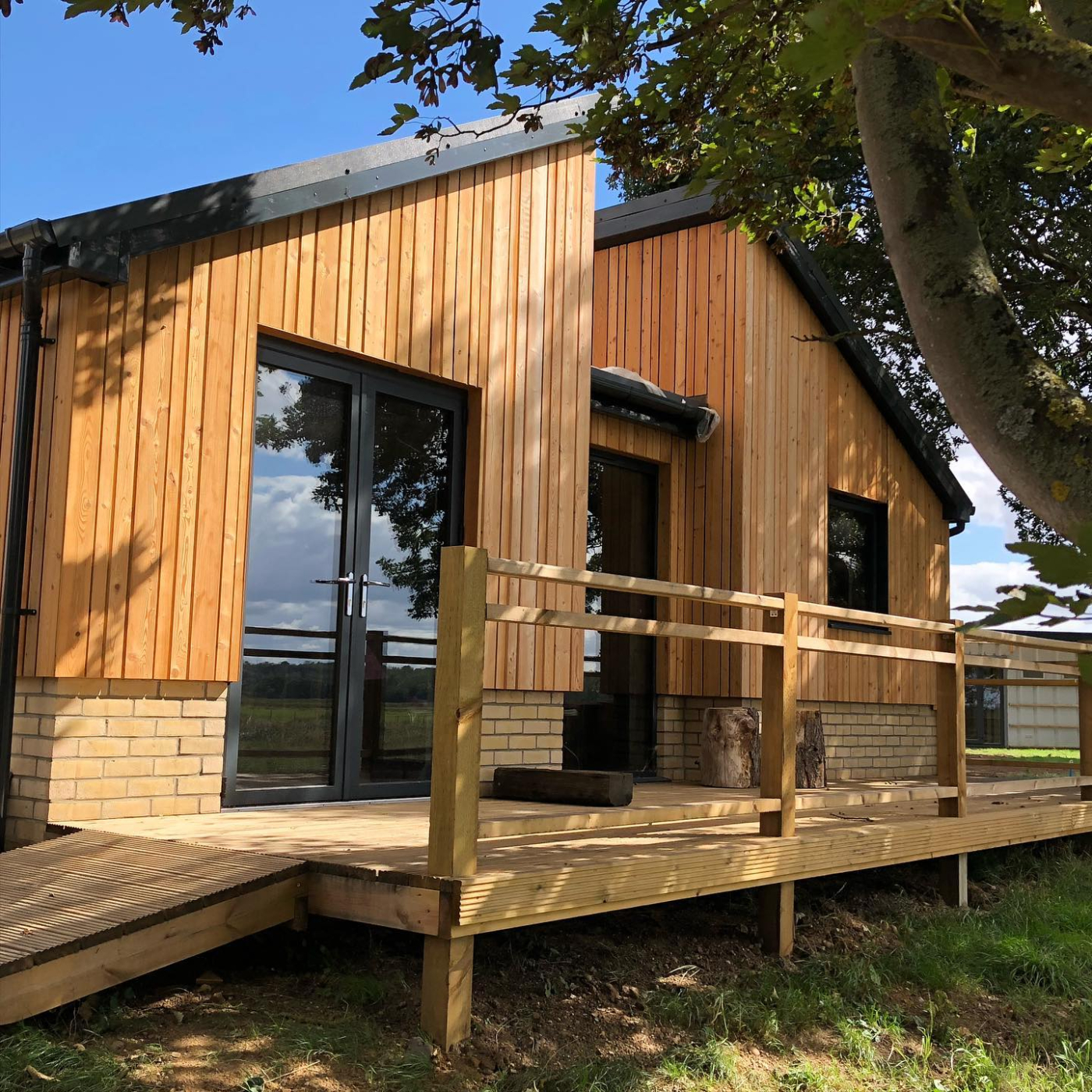 Self Spanning Cladding Self Build Cladding Guide UK — Choosing Species, Profile & Fixing ...