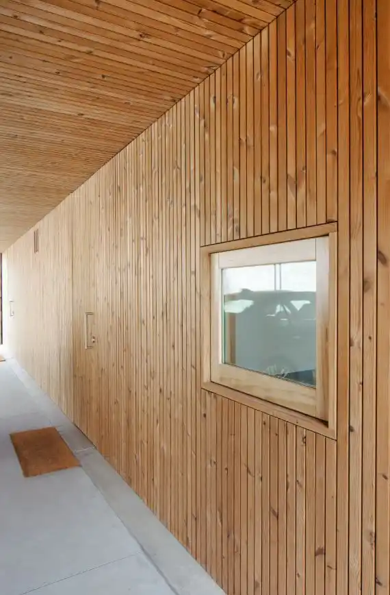 Lunawood ThermoWood triple shadow gap cladding — 26x92mm and 32x140mm profiles UK