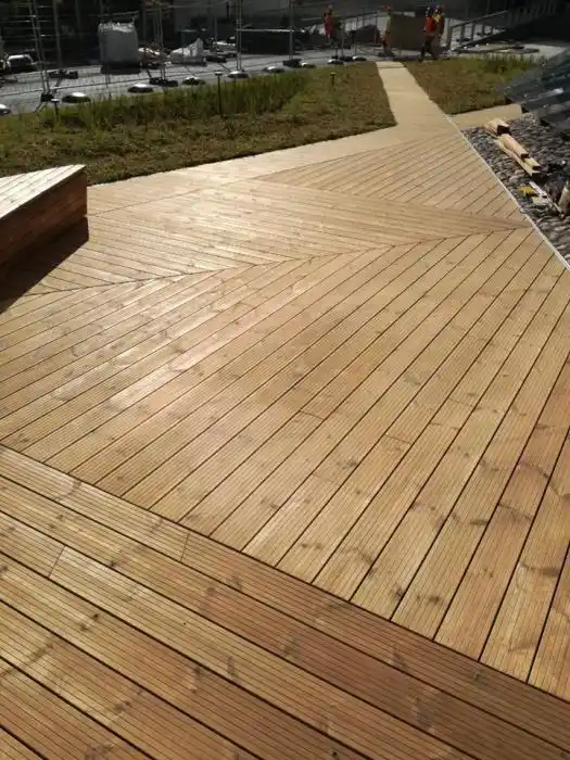 ThermoWood pine decking boards UK — garden room decking specification guide